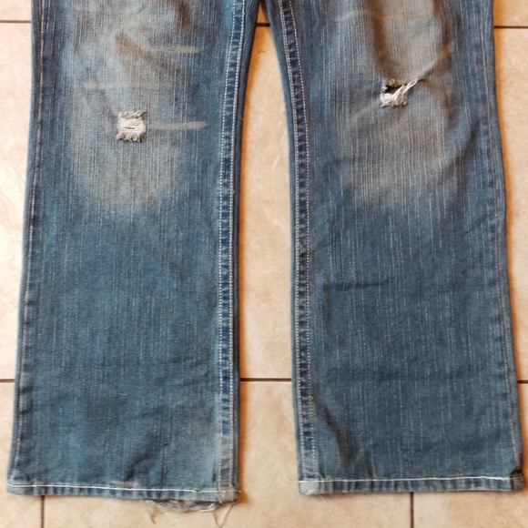 True Religion Billy Riot Row 42 Seat 34 Bootcut Jeans size 40 - Picture 6 of 12